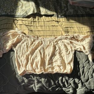 Crop top, only worn once!